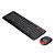 KIT TECLADO E MOUSE SEM FIO WIRELESS C3TECH K-W100BK - Imagem 2