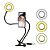 SUPORTE RING LIGHT PARA SMARTPHONE GOLDENTEC FLEXÍVEL COM LED - Imagem 1