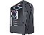 GABINETE GAMER K-MEX CG01KF REACTOR INFINITE 01 LED RGB PRETO CG01KFRH0010BOX - Imagem 1
