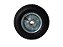 Roda Pnematica 250x4 com eixo de 7/8'' - Imagem 2