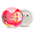 Botton Dia da Mulher Personalizado 3,5CM  - 100 unidades - Imagem 2