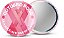Mini Espelho Outubro Rosa Personalizado 4,5CM - 100 unidades - Imagem 3