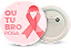 Botton Outubro Rosa Personalizado 5,5CM - 100 unidades - Imagem 1