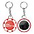 Mini Espelho com Chaveiro 4,5CM Personalizado - 100 unidades - Imagem 1