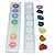 Régua Selenita 20cm Chakras Reiki - Imagem 2