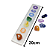 Régua Selenita 20cm Chakras Reiki - Imagem 6