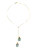 Colar Choker Ajustável 2 Pedras Banhado Ouro Prata - Imagem 9