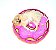 Almofaba/Caminha Donuts Rosa para Cachorros e Gatos - Emporium Distripet - Imagem 1