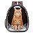Mochila Visor Panorâmica Astronauta Cachorro Gato LV 42Ax32Lx25P - Imagem 8