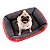 Cama Pelúcia para Cães e Gatos até 5kg Tamanho M 60 cm - Imagem 11