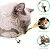 Brinquedo Gato Catnip com Pena e Guizo - Imagem 5