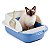 Caixa Areia Banheiro Gato Conforto Higiene - G - Imagem 1