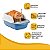 Caixa Areia Banheiro Gato Conforto Higiene - G - Imagem 5