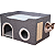 Casinha de Gato Deluxe com Arranhador - Imagem 3