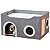 Casinha de Gato Deluxe com Arranhador - Imagem 4