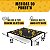 Cama Elevada Pet G 93x56cm até 12kg - Imagem 2
