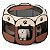 Cercadinho Pet Cercado Portátil Dobrável Cães pequeno Porte - G 98 cm - Imagem 7