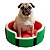 Cama Caminha Pet para Cães e Gatos - M 44 cm Melancia - Imagem 2