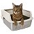 Caixa de Areia Banheiro de Gato Inox AFP - Imagem 2