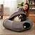 Cama para Gatos com Túnel e Tenda Acoplada 2 em 1 AFP - CINZA - Imagem 6