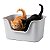 Caixa de Areia  Banheiro de Gatos Grande 78x48x33 ANIMAUX - Imagem 2