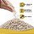 4UN Granulado Biodegradável Tofu Areia Gato 8kg NATURAL P3T - Imagem 3