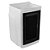 Gabinete Para Lavanderia Astra 1 Porta Com Tanque Branco Com Preto - Imagem 4