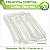 Kit 10 Telhas Transparente Plastica Francesa Curitiba 39x22 - Imagem 1