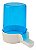 Bebedouro Italiano Grande Azul  Passaros- Malha Fina 300ML 6 peças - Imagem 1