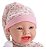 Boneca Articlada Bebê Recém Nascida Baby Soninho Mini - Imagem 3