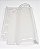 Kit 10 Telha Americana Transparente Ouro Preto 43x26,5cm lubian - Imagem 1