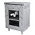 Gabinete Para Banheiro Astra GAB2-BR1 2 Portas Cinza Com Lavatório - Imagem 5