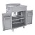 Gabinete Para Banheiro Astra GAB2-BR1 2 Portas Cinza Com Lavatório - Imagem 6