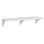 Prateleira Plástica Multiuso C/ Suporte 63x20 Cm Astra Branco 25kg - Imagem 2