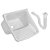 Tanque Plástico Para Lavar Roupas 47,2 X 42,8 X 26,7 Cm 22 Litros Branco Astra - Imagem 1