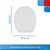 Assento Sanitário Oval Soft Anatômico Astra Tpj/as*br1 Branco - Imagem 2