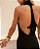 Vestido longo Jade | Preto - Imagem 1