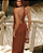 Vestido longo Jade| Marrom - Imagem 2
