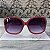 Óculos Solares Modelo Quadrado Bordô - Imagem 1