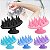 Escova silicone massageadora couro cabeludo - Imagem 1