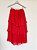 Vestido vermelho plissado Marina Bitu - tam P - Imagem 3