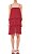 Vestido vermelho plissado Marina Bitu - tam P - Imagem 1