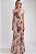 Vestido longo rosa floral Patbo - tam 42 - Imagem 3