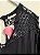 Vestido midi preto renda Carol Bassi - tam G - Imagem 6
