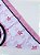 Lenço estampado rosa e branco - Imagem 2