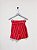 Short saia listras vermelho - tam P - Imagem 4