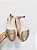 Sandália peep toe bege Luiza Barcelos tam 36 - Imagem 4
