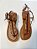 Sandalia flatform marrom Arezzo - tam 36 - Imagem 5