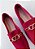 Mocassim suede vermelho Schutz - Tam 36 - Imagem 3