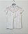 Blusa rendada  creme Talgui - tam M - Imagem 3